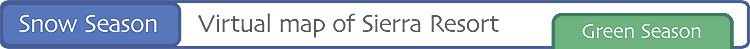 Snow Season, Virtual map of Sierra Resort